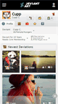 Mobile Screenshot of cupp.deviantart.com