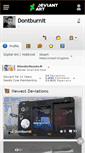 Mobile Screenshot of dontburnit.deviantart.com