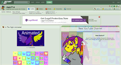 Desktop Screenshot of mars714.deviantart.com