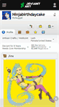Mobile Screenshot of ninjabirthdaycake.deviantart.com