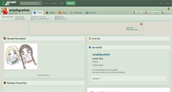 Desktop Screenshot of amazing-anime.deviantart.com