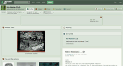 Desktop Screenshot of no-name-club.deviantart.com