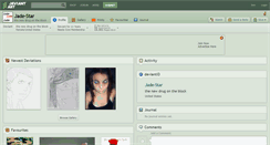 Desktop Screenshot of jade-star.deviantart.com