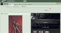 Desktop Screenshot of fugaz-star.deviantart.com