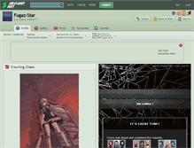 Tablet Screenshot of fugaz-star.deviantart.com