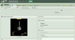 Desktop Screenshot of labbeyk.deviantart.com
