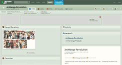 Desktop Screenshot of animanga-revolution.deviantart.com