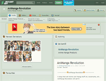 Tablet Screenshot of animanga-revolution.deviantart.com