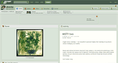 Desktop Screenshot of drewisz.deviantart.com