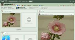 Desktop Screenshot of nightwalker50.deviantart.com