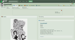 Desktop Screenshot of ghost999art.deviantart.com