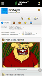 Mobile Screenshot of drshaym.deviantart.com