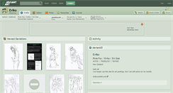 Desktop Screenshot of eviko.deviantart.com