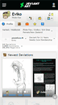 Mobile Screenshot of eviko.deviantart.com