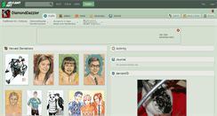 Desktop Screenshot of diamonddazzler.deviantart.com