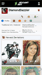 Mobile Screenshot of diamonddazzler.deviantart.com