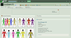 Desktop Screenshot of powerrangers159.deviantart.com