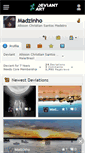 Mobile Screenshot of madzinho.deviantart.com