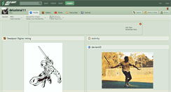 Desktop Screenshot of delusional11.deviantart.com