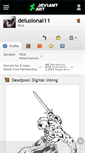 Mobile Screenshot of delusional11.deviantart.com