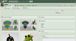 Desktop Screenshot of jadest.deviantart.com