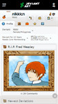 Mobile Screenshot of nikkicn.deviantart.com