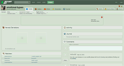 Desktop Screenshot of emotional-bypass.deviantart.com