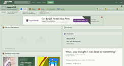 Desktop Screenshot of neon-pop.deviantart.com