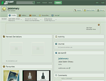 Tablet Screenshot of jalalomary.deviantart.com