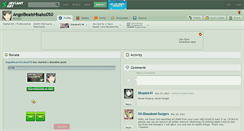 Desktop Screenshot of angelbeatshisako050.deviantart.com