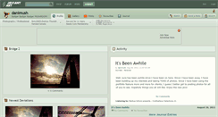 Desktop Screenshot of danimush.deviantart.com