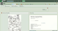 Desktop Screenshot of e-25.deviantart.com
