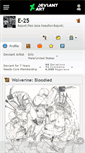 Mobile Screenshot of e-25.deviantart.com