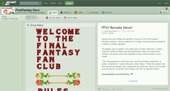 Desktop Screenshot of finalfantasy-fan.deviantart.com