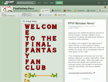 Tablet Screenshot of finalfantasy-fan.deviantart.com