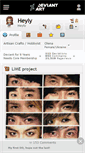 Mobile Screenshot of heyly.deviantart.com