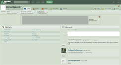 Desktop Screenshot of demonspawn67.deviantart.com
