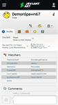 Mobile Screenshot of demonspawn67.deviantart.com