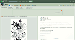 Desktop Screenshot of liseth.deviantart.com