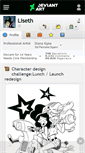 Mobile Screenshot of liseth.deviantart.com
