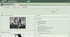 Desktop Screenshot of little-miss-helena.deviantart.com