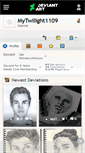 Mobile Screenshot of mytwilight1109.deviantart.com