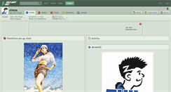 Desktop Screenshot of chlora.deviantart.com