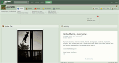Desktop Screenshot of jennamk.deviantart.com