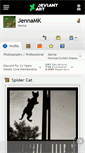 Mobile Screenshot of jennamk.deviantart.com
