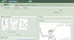 Desktop Screenshot of giantfox.deviantart.com