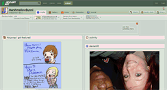 Desktop Screenshot of marshmallowbunni.deviantart.com