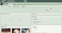 Desktop Screenshot of deet-bug.deviantart.com