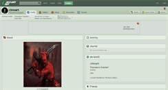 Desktop Screenshot of cimoart.deviantart.com