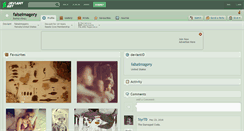 Desktop Screenshot of falseimagery.deviantart.com